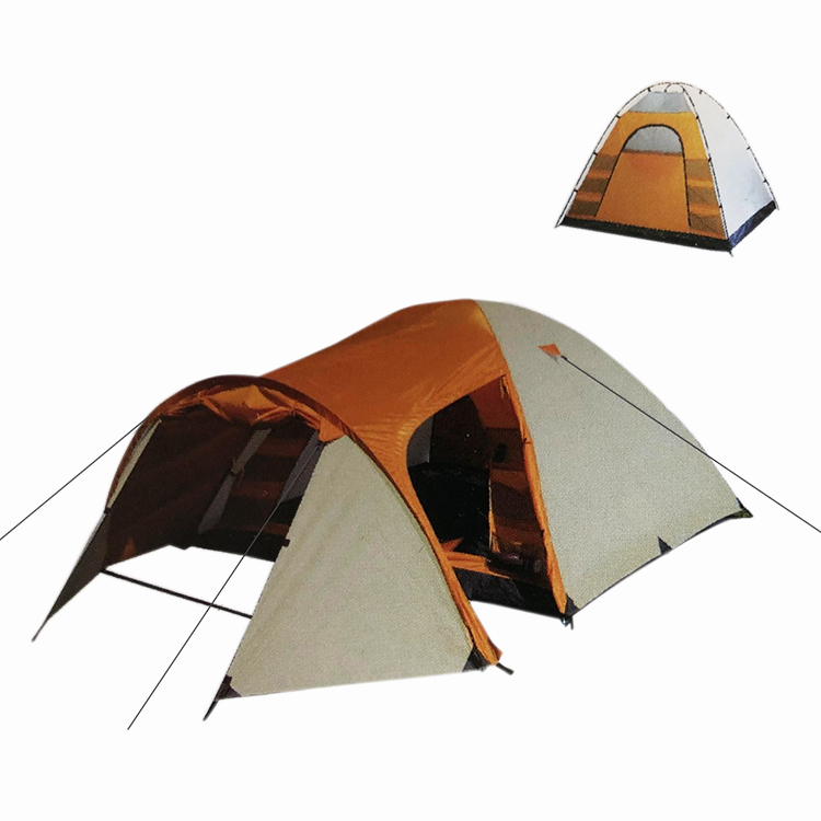 EASY ROCK 4 Person Outdoor Camping Tent,Double Layer Tent,4 Season Family Tent Shelter