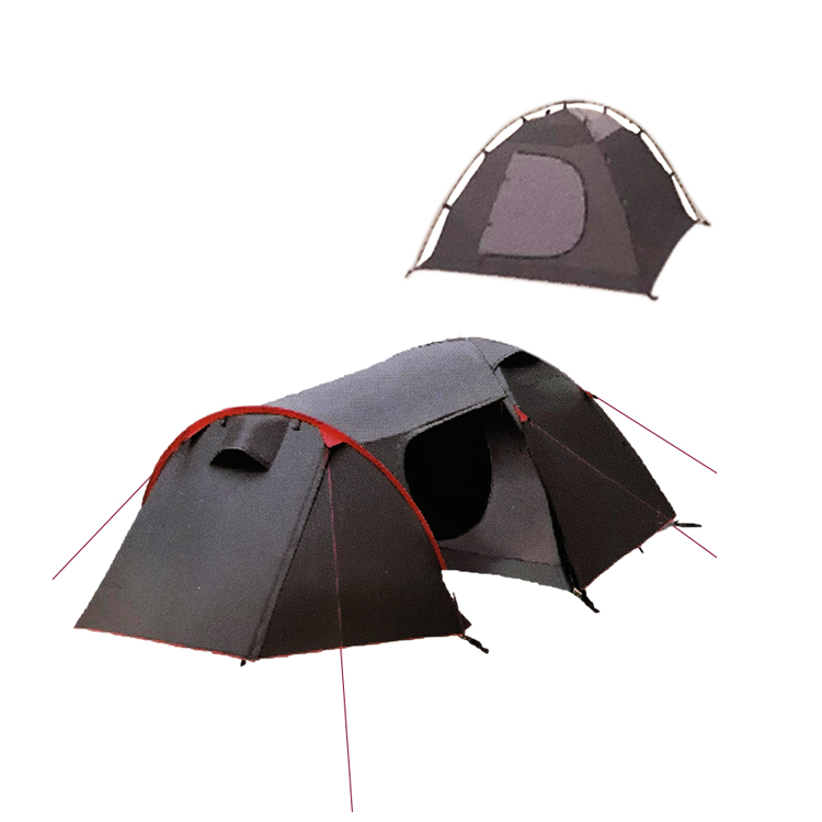 SKAUN 4 Person Outdoor Camping Tent,Double Layer Tent,4 Season Family Tent Shelter