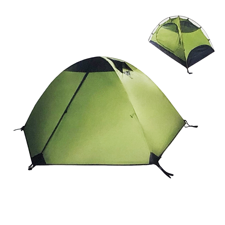 LITE 2 Person Backpacking Tent,Double Layer Tent,4 Season Mountain Tents Shelter-Easy Set Up - 副本