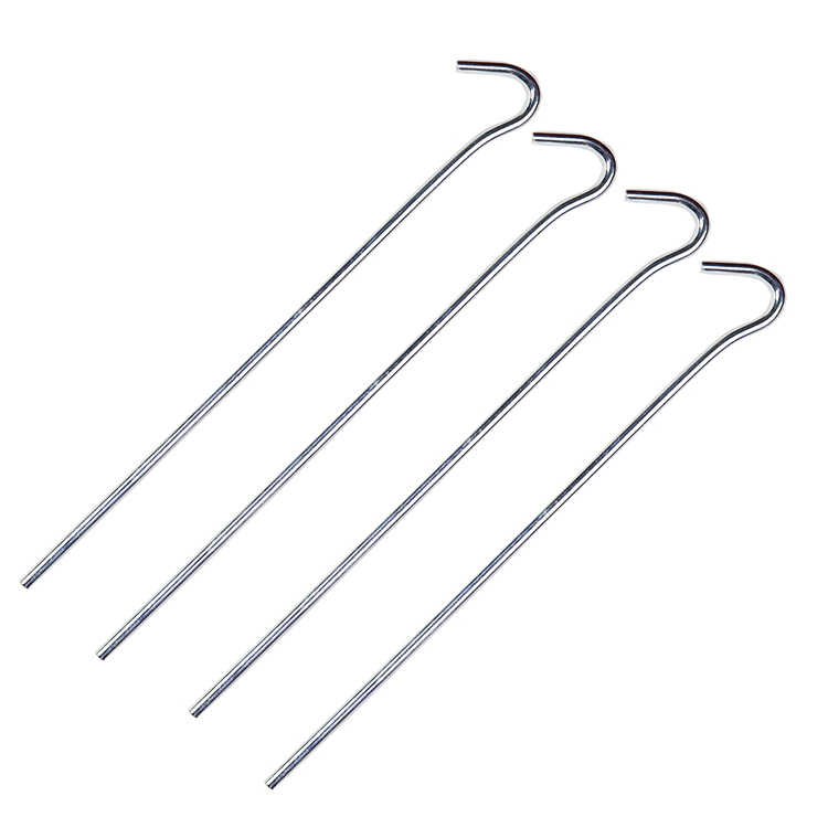 China Manufacturer 17PCS Power Tent Pegs Pack with Plastic Case,Hardstanding Ground Rock Peg Set ,Hex drill bit included - 副本